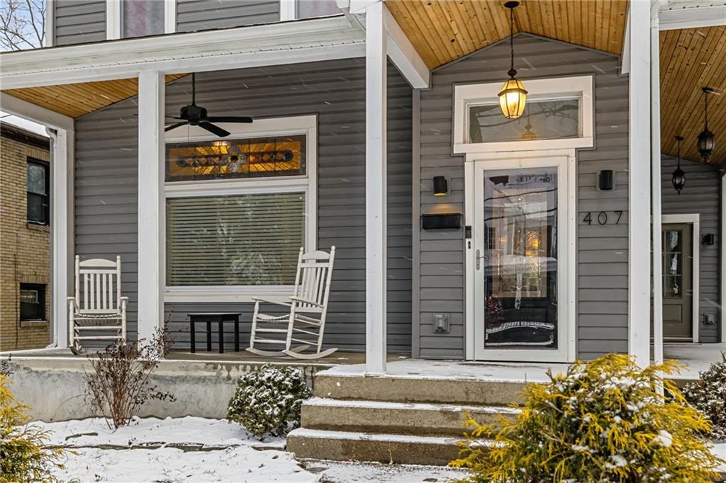407 Hulton Road Oakmont, PA 15139 - Photo 2 of 50 Wonderful front porch!