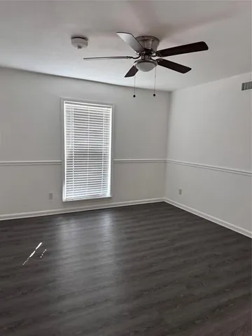 wooden floor in an empty room