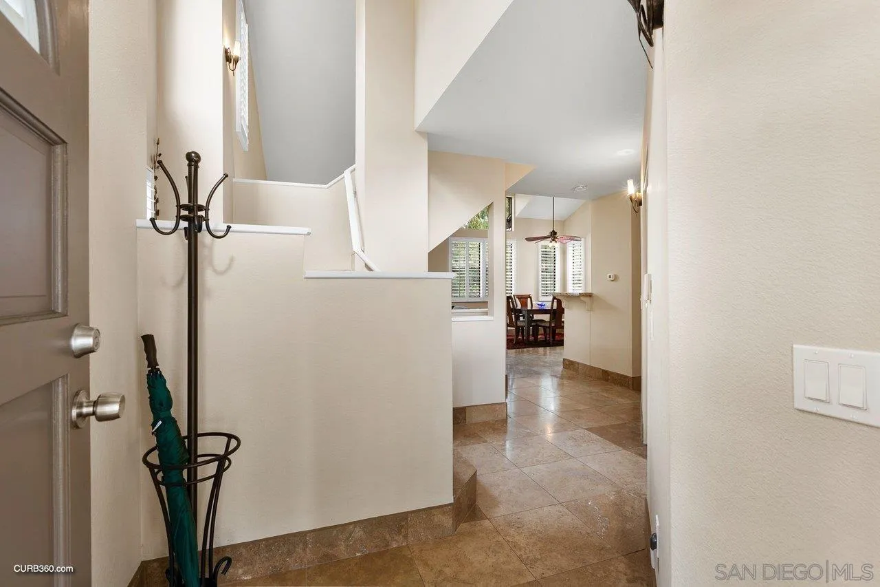 4579 54th Street San Diego, CA 92115 - Photo 36 of 39 a view of a hallway with workspace and entryway