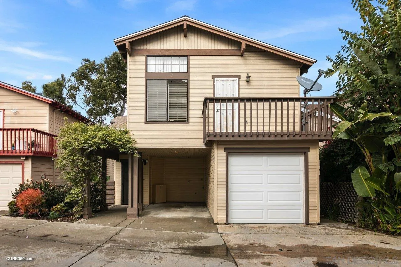 4579 54th Street San Diego, CA 92115 - Photo 38 of 39 a view of a house with a outdoor space