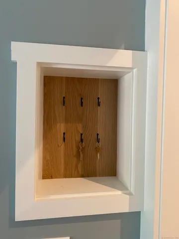 a view of front door