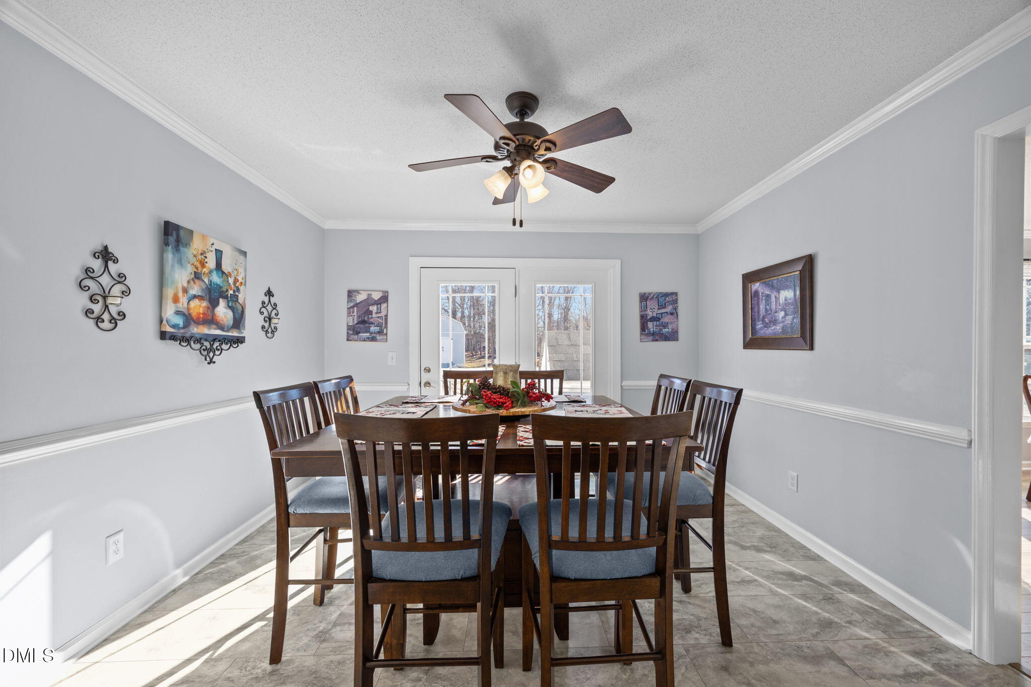 6194 Friedens Grove Road Gibsonville, NC 27249 - Photo 15 of 23 a view of a dining room with furniture window and wooden floor