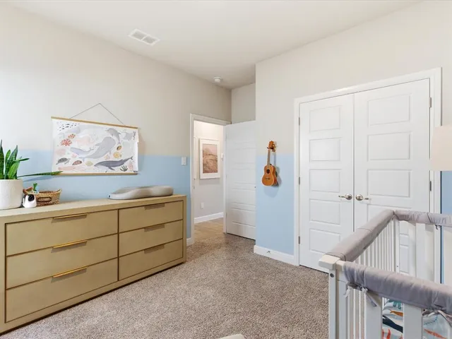 a room with storage and utility