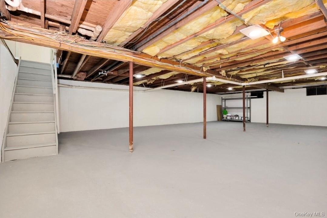 59 Nelson Road Selden, NY 11784 - Photo 31 of 38 Unfinished below grade area featuring stairs