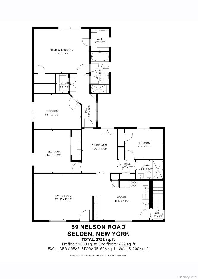 59 Nelson Road Selden, NY 11784 - Photo 37 of 38 View of property floor plan