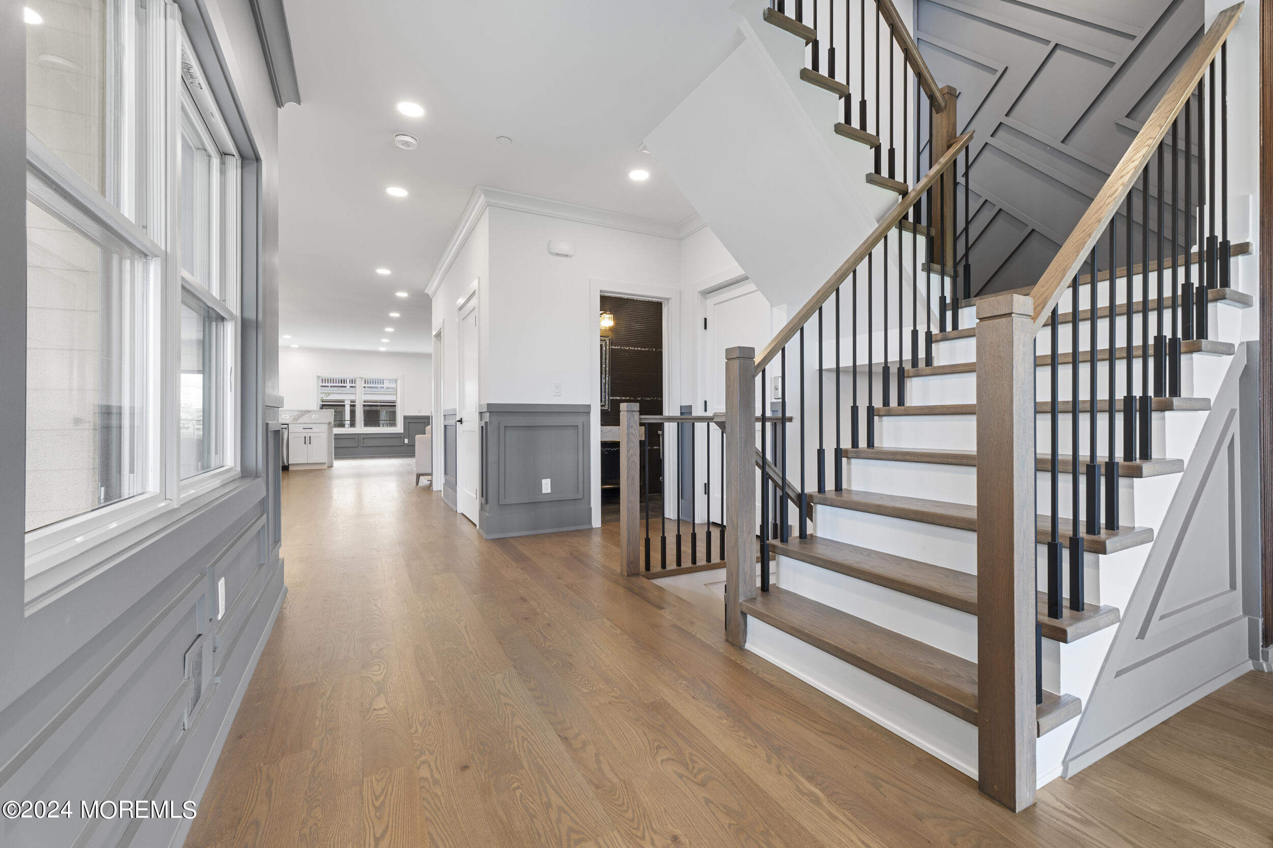 40 Seaview Avenue, Unit B Long Branch, NJ 07740 - Photo 18 of 81 a view of entryway and hall with wooden floor
