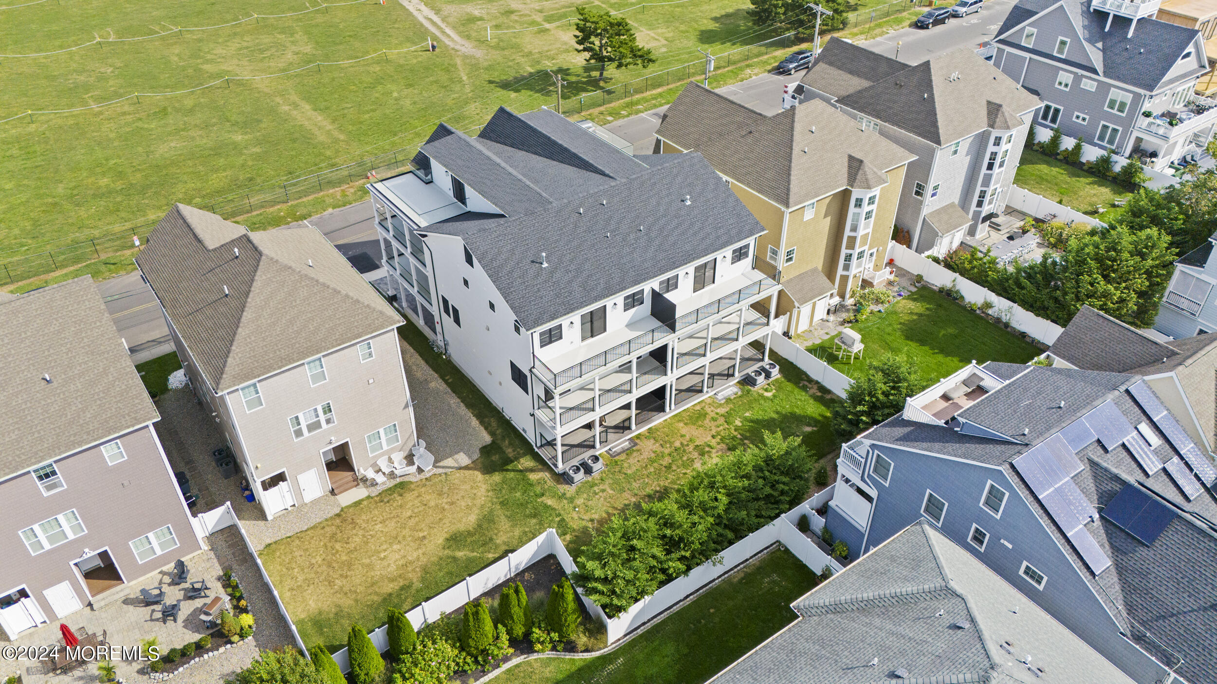 40 Seaview Avenue, Unit B Long Branch, NJ 07740 - Photo 72 of 81 an aerial view of a house