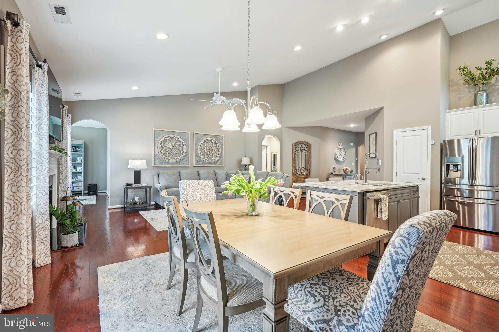 17 Alcott Way Marlton, NJ 08053 - Photo 13 of 43 a view of a dining room with furniture