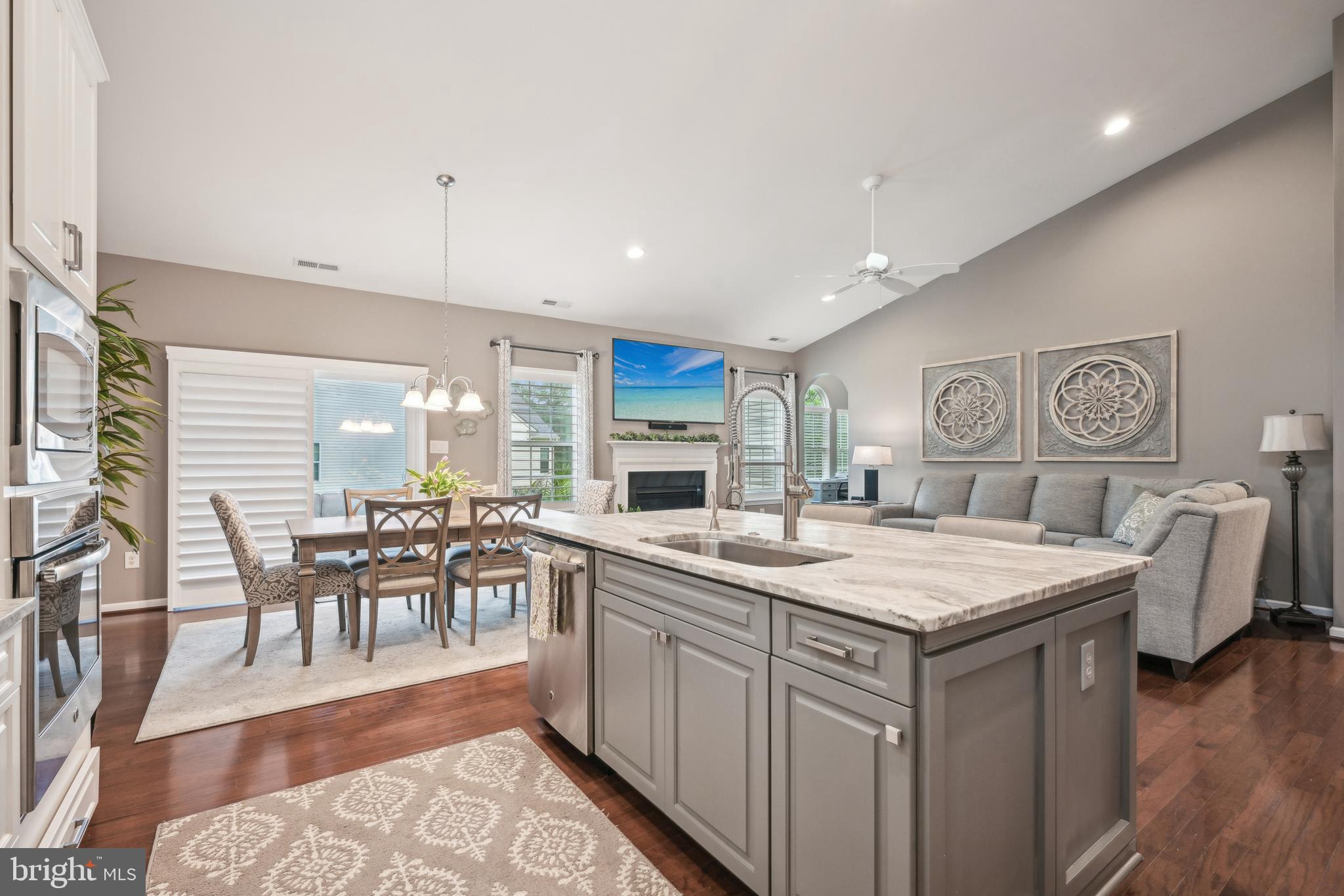 17 Alcott Way Marlton, NJ 08053 - Photo 17 of 43 a large kitchen with a table and chairs