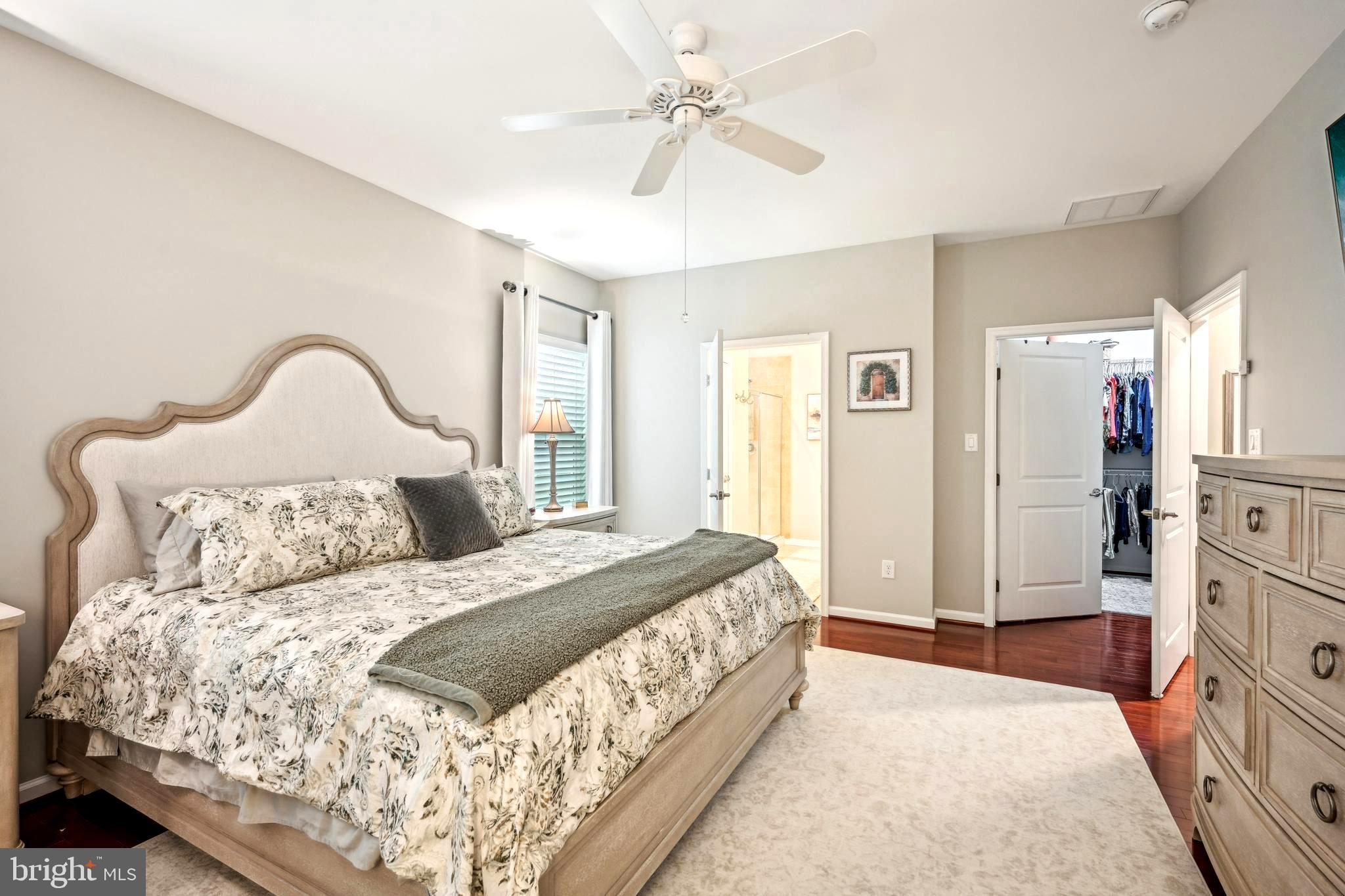 17 Alcott Way Marlton, NJ 08053 - Photo 28 of 43 a bedroom with a bed and a chandelier