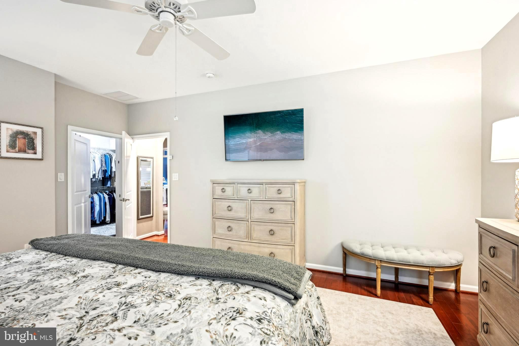 17 Alcott Way Marlton, NJ 08053 - Photo 30 of 43 a bedroom with a bed and a dresser