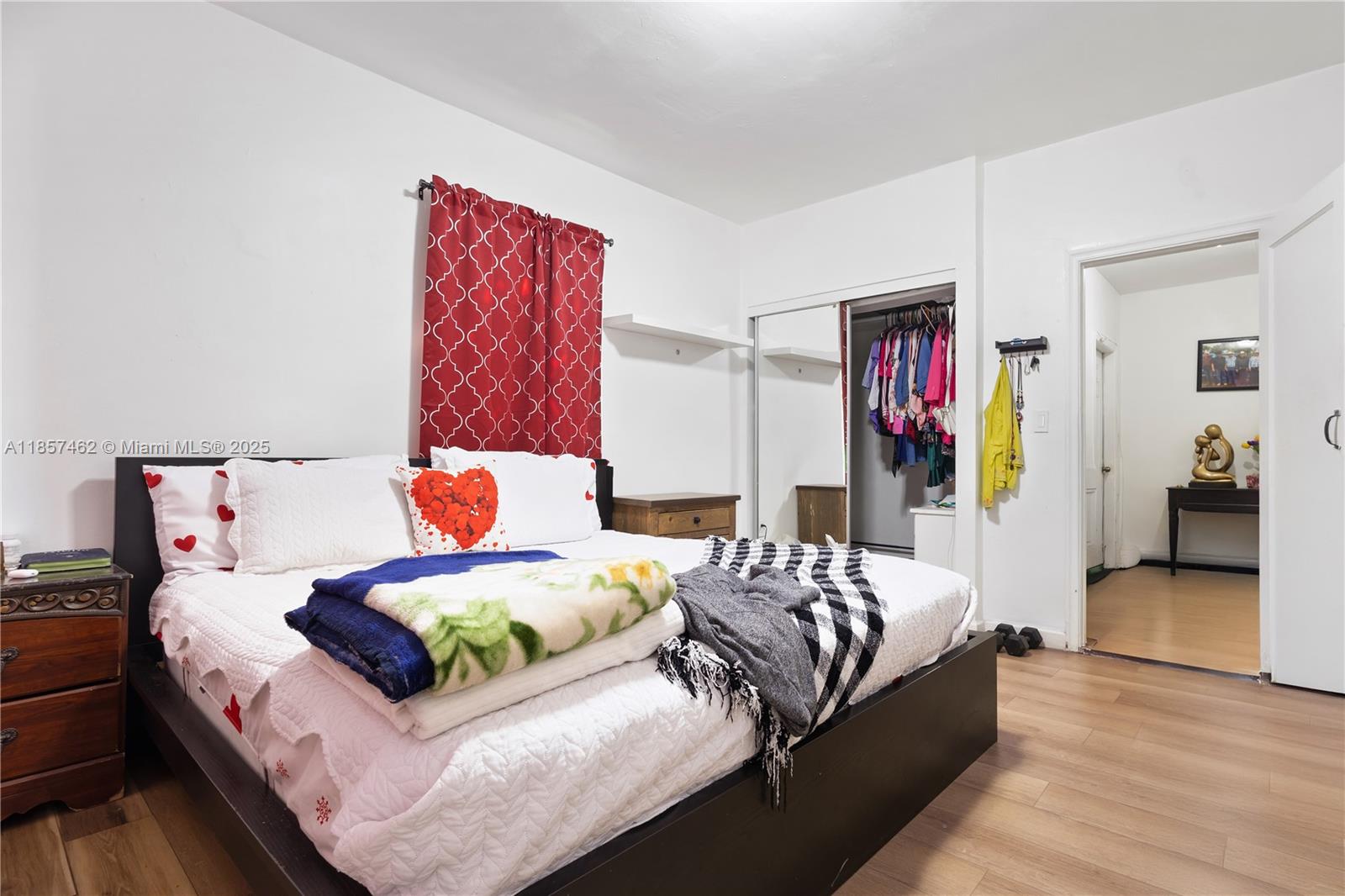 2367 Southwest 19th Street Miami, FL 33145 - Photo 15 of 24 a bedroom with a bed and a couch