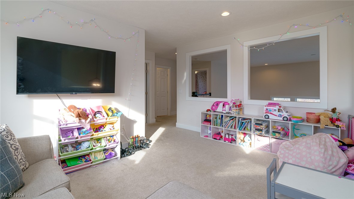 1849 Fixler Road Wadsworth, OH 44281 - Photo 28 of 39 Game room featuring light colored carpet