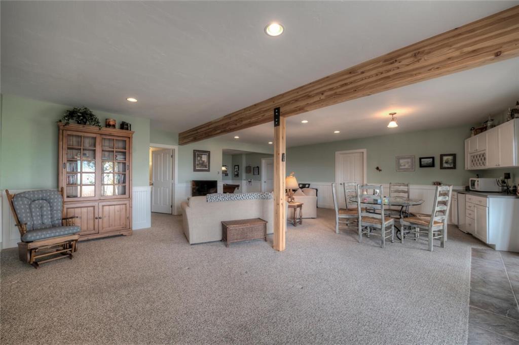 3207 High Creek Road Fairplay, CO 80440 - Photo 22 of 35 a living room with furniture and a large window