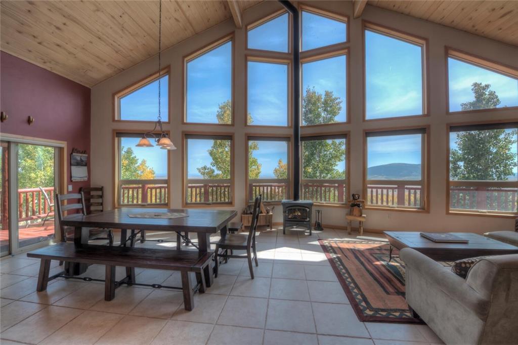 3207 High Creek Road Fairplay, CO 80440 - Photo 4 of 35 a living room with furniture and large windows