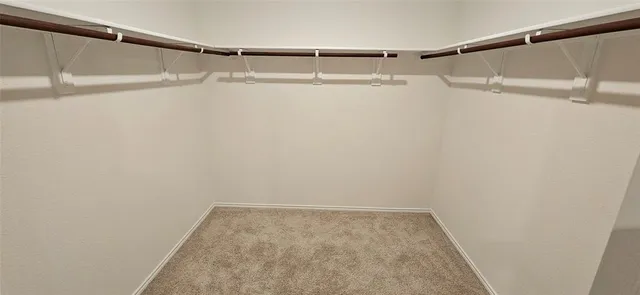 a view of walk in closet