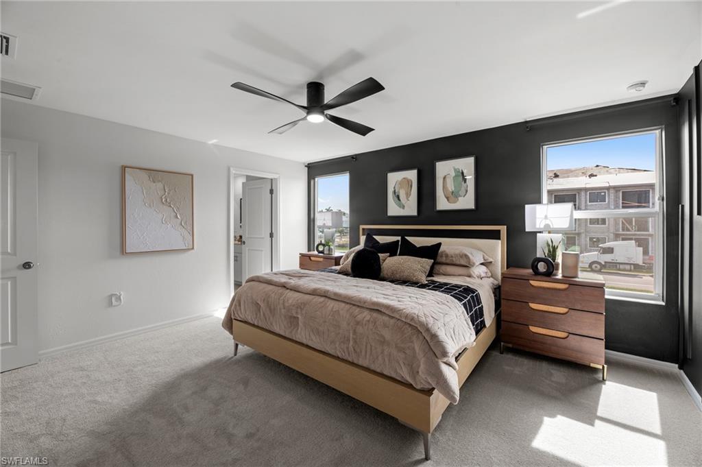 7182 Sugar Pine Way Fort Myers, FL 33966 - Photo 32 of 36 a bed room with a bed and a window