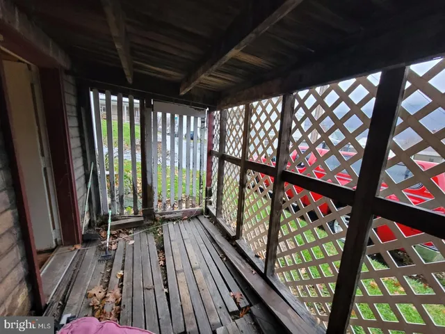 a view of outdoor space with deck