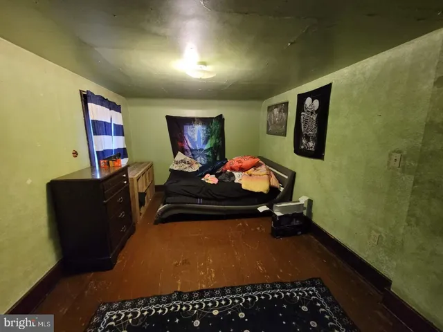 a room with furniture