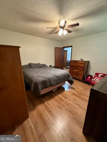 a view of hallway with stairs
