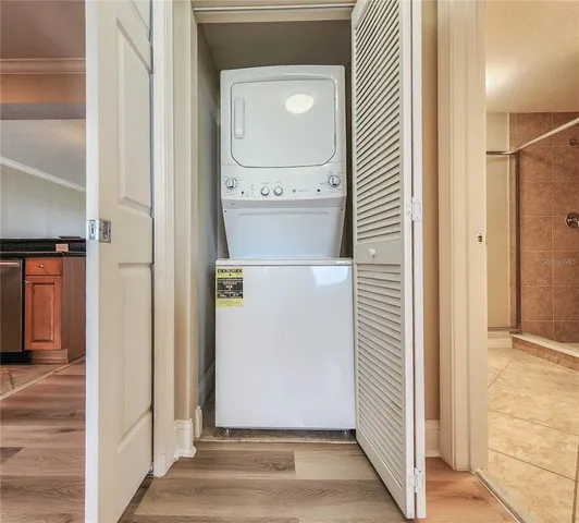 a view of washer and dryer