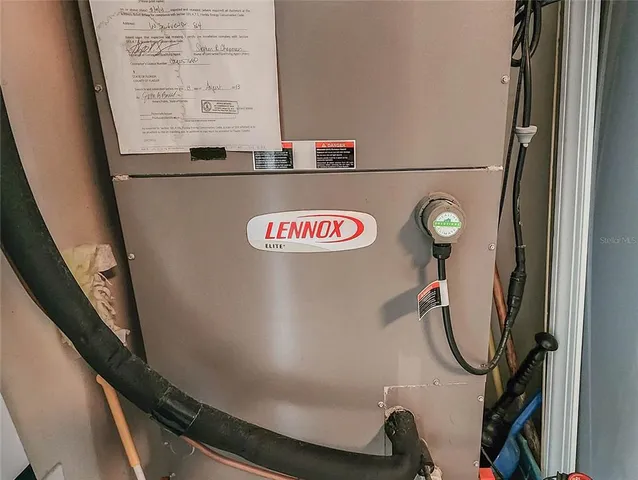 a close view of a refrigerator in kitchen