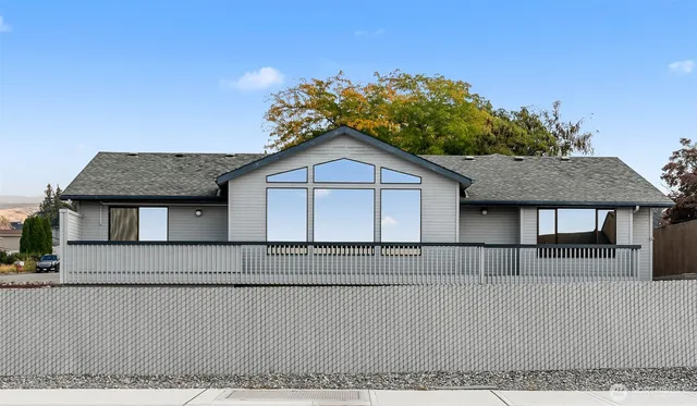 a view of a house with a balcony