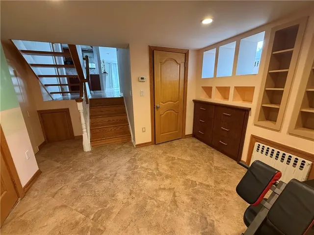 wooden floor in an empty room