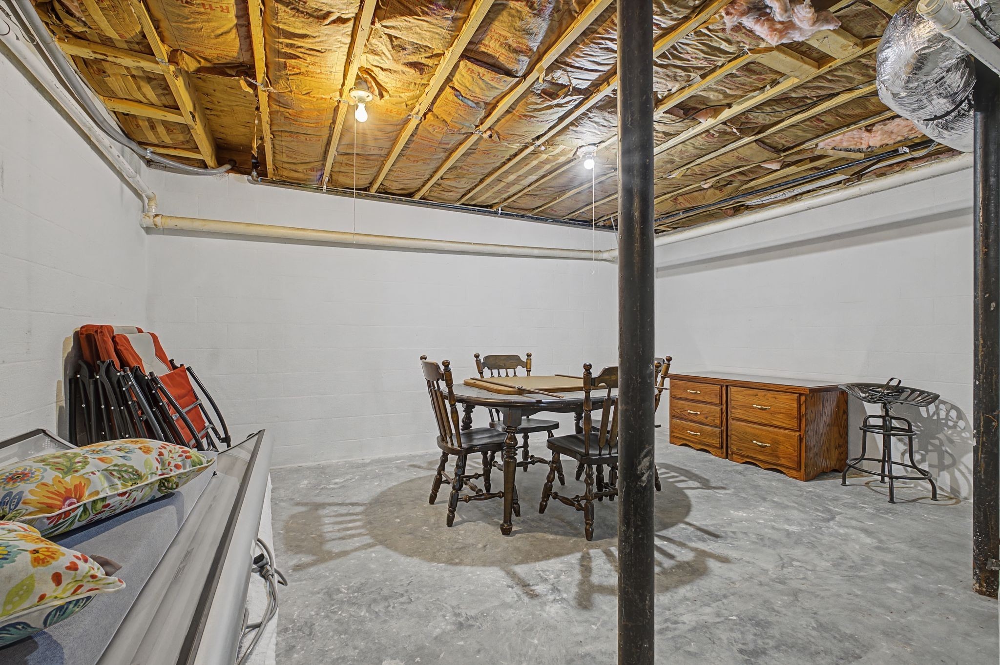 1231 Abiff Road Bon Aqua, TN 37025 - Photo 37 of 60 a view of a dining room with furniture