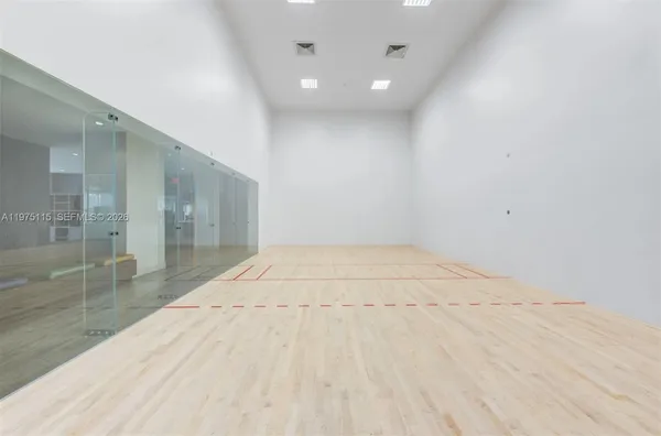 a view of empty room