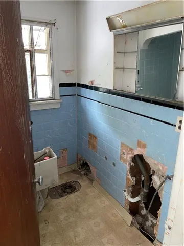 a room with storage and utility