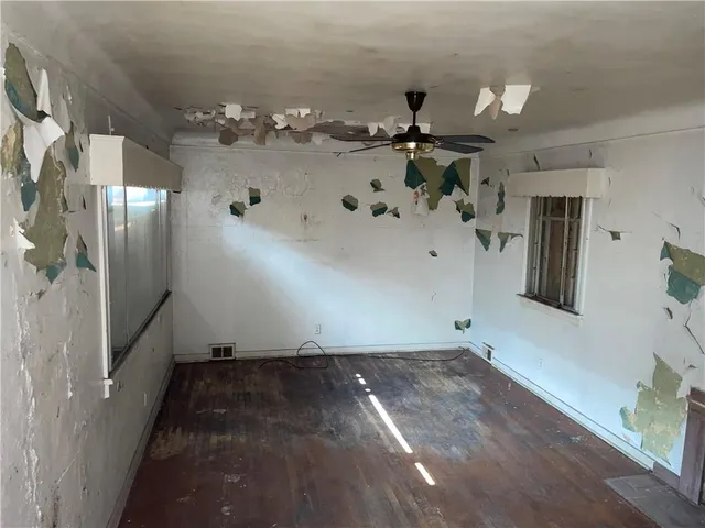 a view of a bathroom with shower