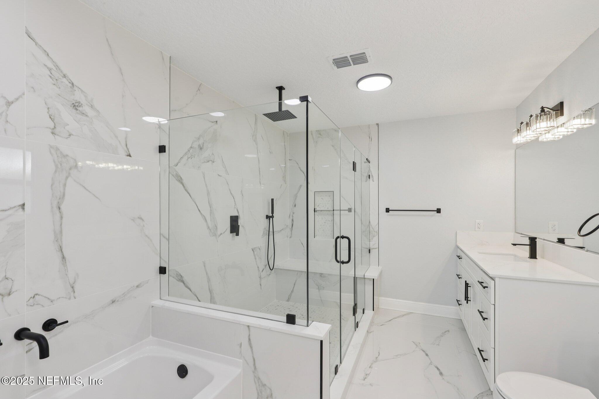 12305 Del Rio Drive Jacksonville, FL 32258 - Photo 33 of 75 Ensuite Bath Garden Tub & Glass Shower