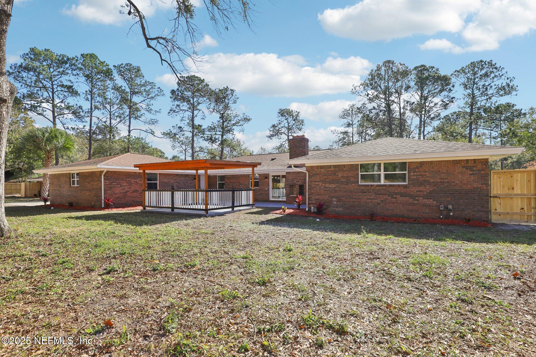 12305 Del Rio Drive Jacksonville, FL 32258 - Photo 52 of 75 Back of Home & Backyard