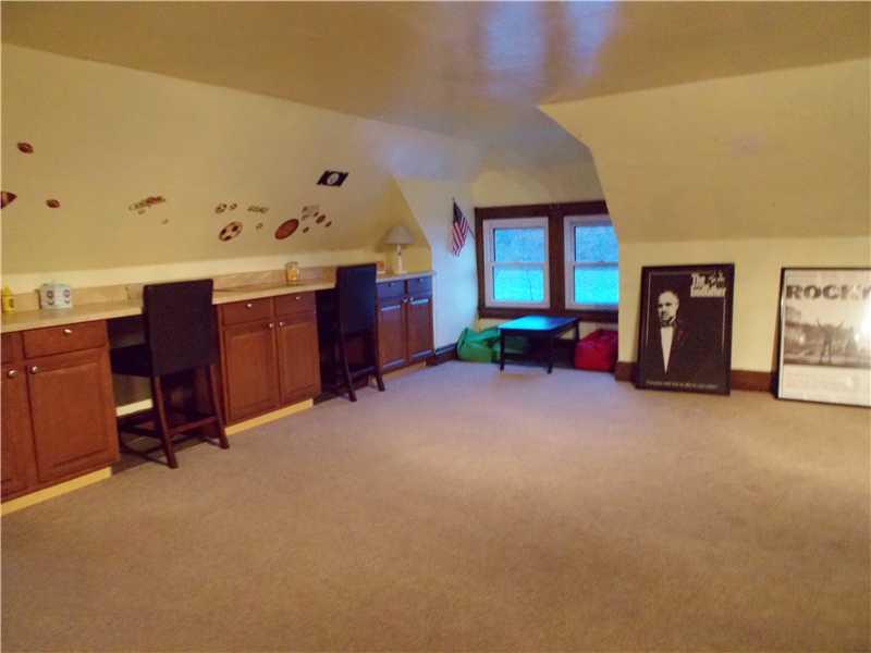 15 Riverside Drive Freeport, PA 16229 - Photo 22 of 25 Bedroom. The walk up attic was being used as a 4th bedroom. There are 2 desk areas for homework, plenty of windows to bring In the natural light & gaze at the river. There is a very large closet area as well! New carpet & cabinets!