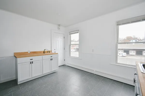 a room with a window