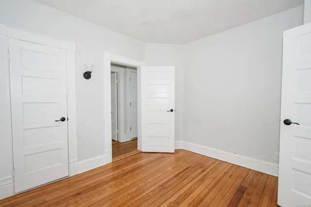 wooden floor in an empty room