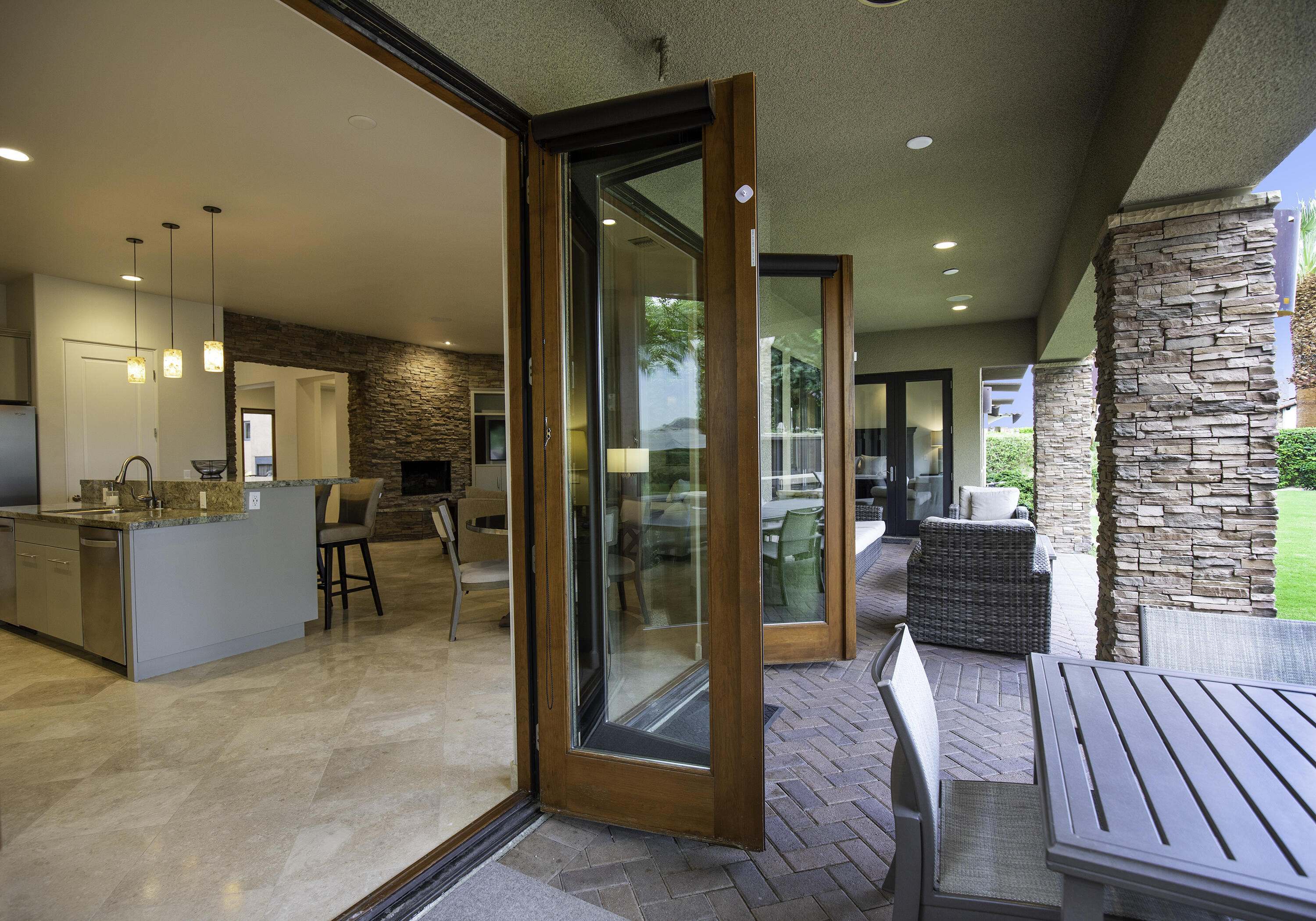 72737 Verbenia Road Rancho Mirage, CA 92270 - Photo 11 of 29 a living room with furniture and a fireplace