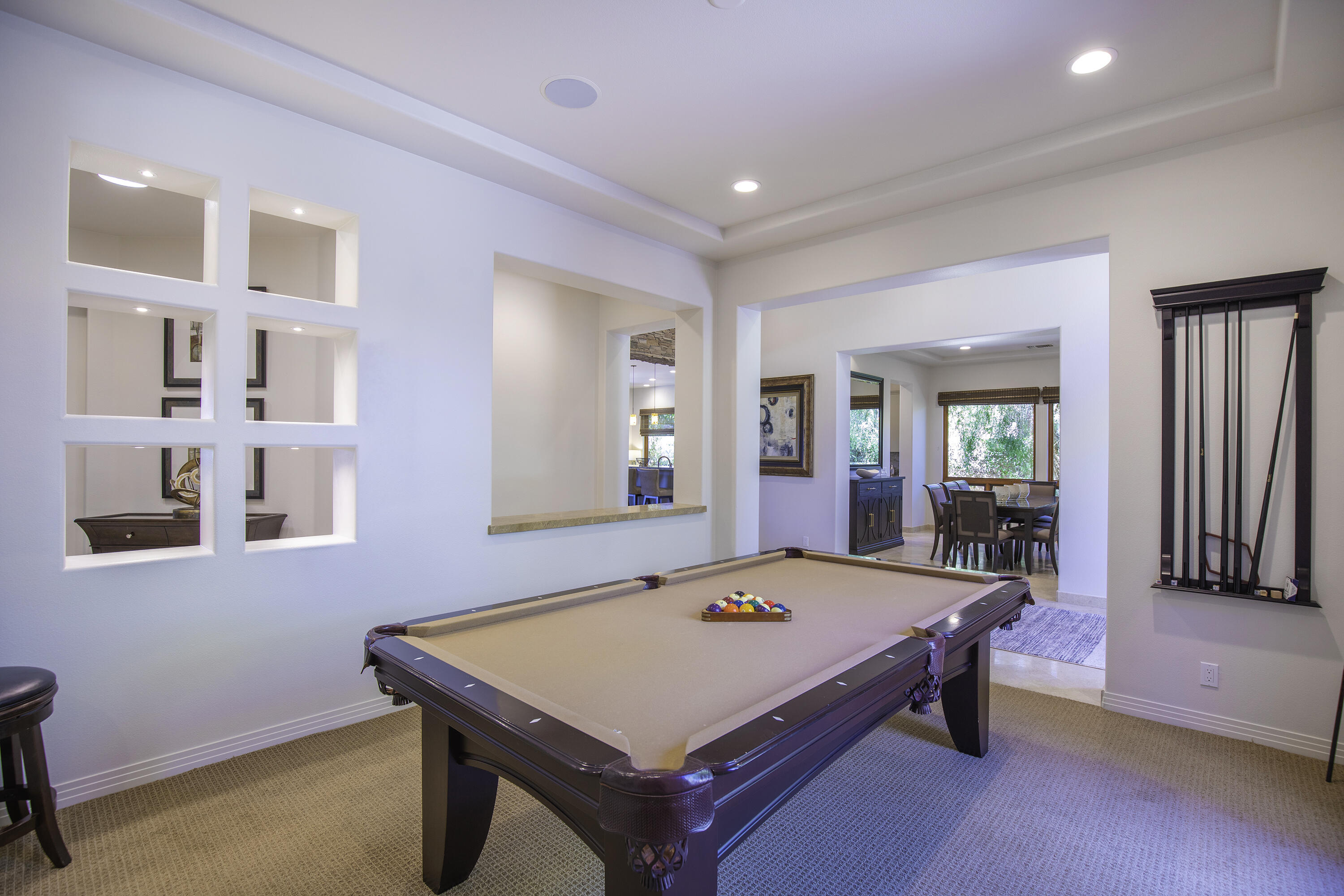 72737 Verbenia Road Rancho Mirage, CA 92270 - Photo 5 of 29 a room with pool table and windows