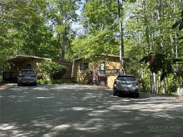 a car parked on the side of the road