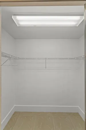 a view of a closet
