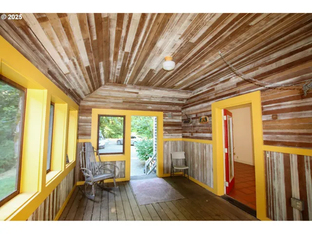 a very nice looking room with a large window