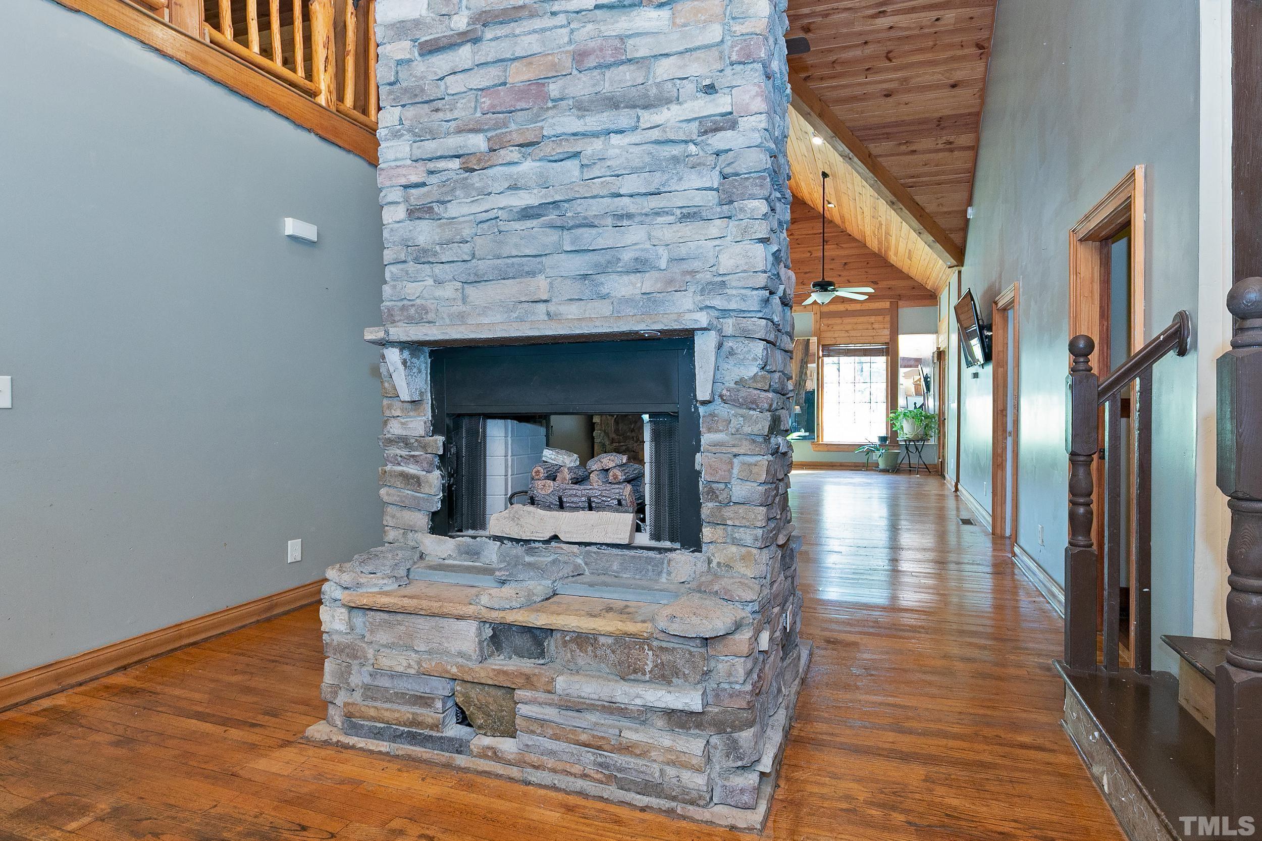 1300 Major Slade Road Wendell, NC 27591 - Photo 12 of 30 Spreads warmth and light in kitchen and family room!
