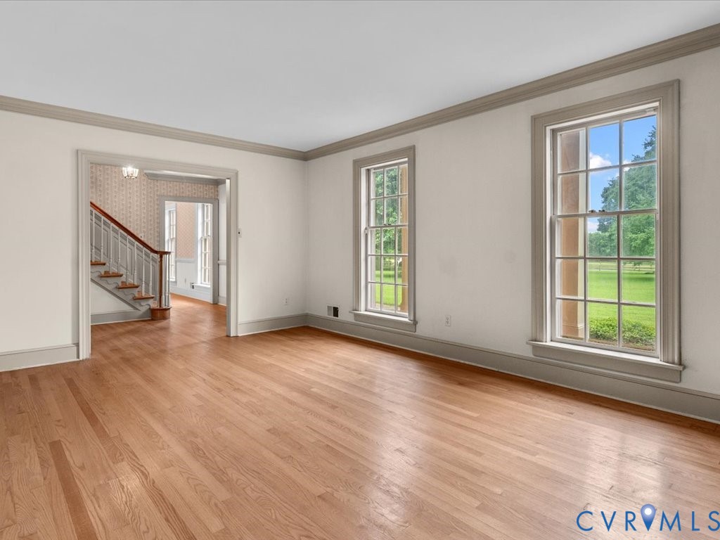 7350 State Rte 1196 Mechanicsville, VA 23111 - Photo 14 of 50 a view of a room with wooden floor and windows