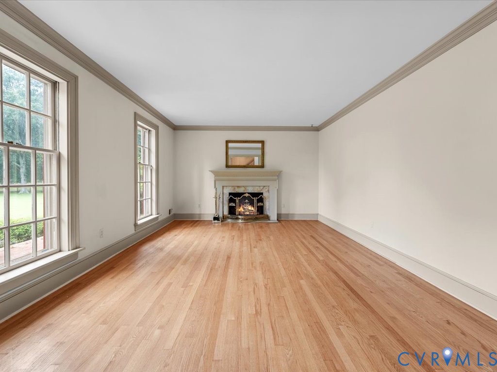7350 State Rte 1196 Mechanicsville, VA 23111 - Photo 15 of 50 a view of empty room with wooden floor