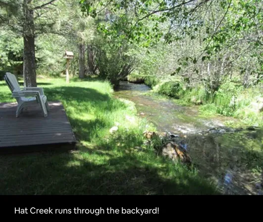 a view of a back yard