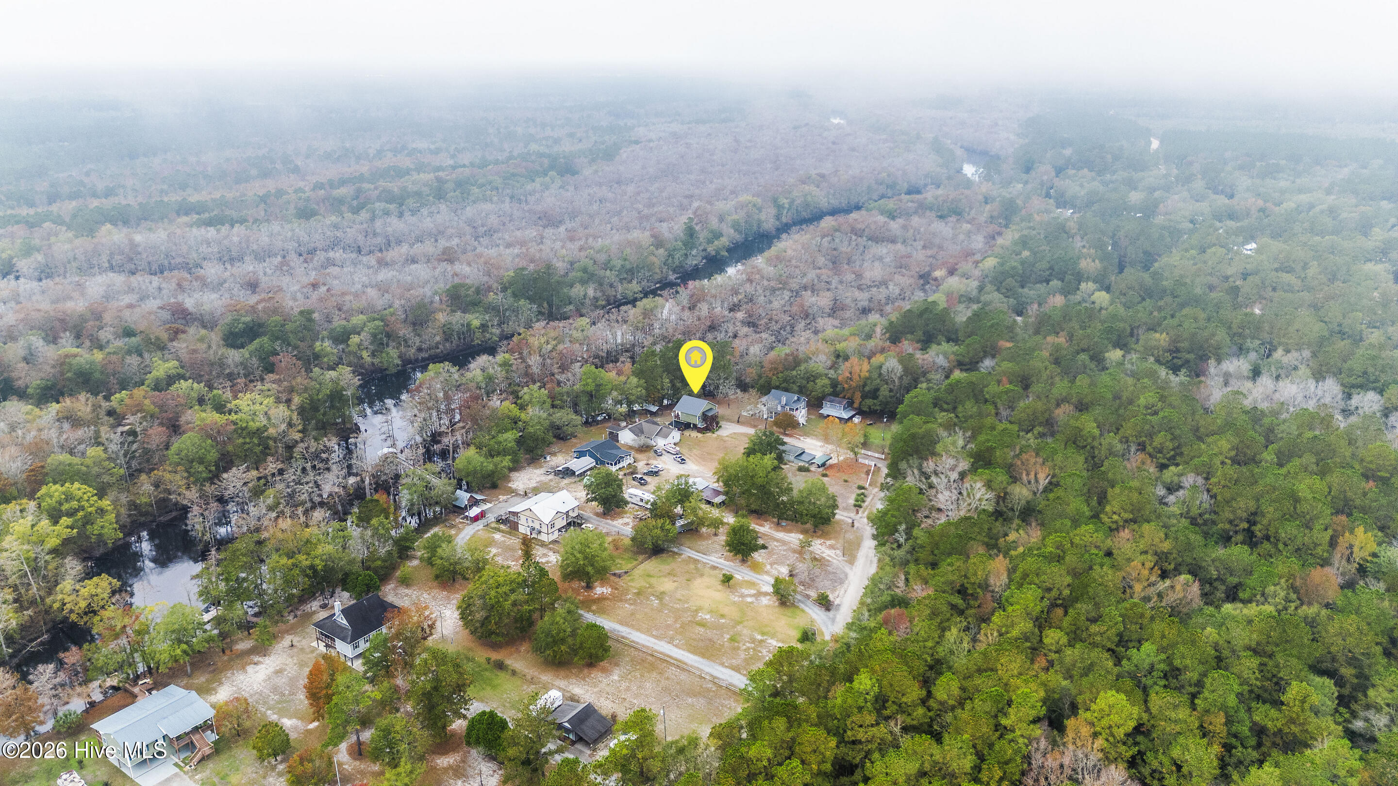 229 Estate Road Atkinson, NC 28421 - Photo 16 of 79 drone shot of area