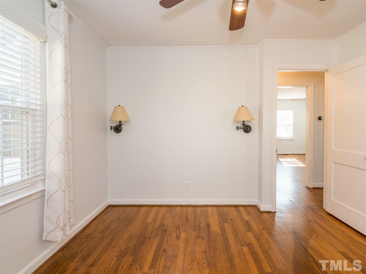 1800 Bennett Street Raleigh, NC 27604 - Photo 6 of 24 Alternate view of Master Bedroom. The window on the left looks out onto the gorgeous backyard.