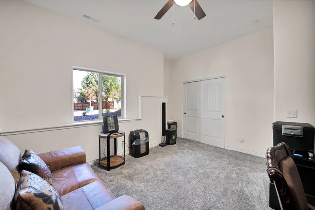 a bathroom with a toilet and shower