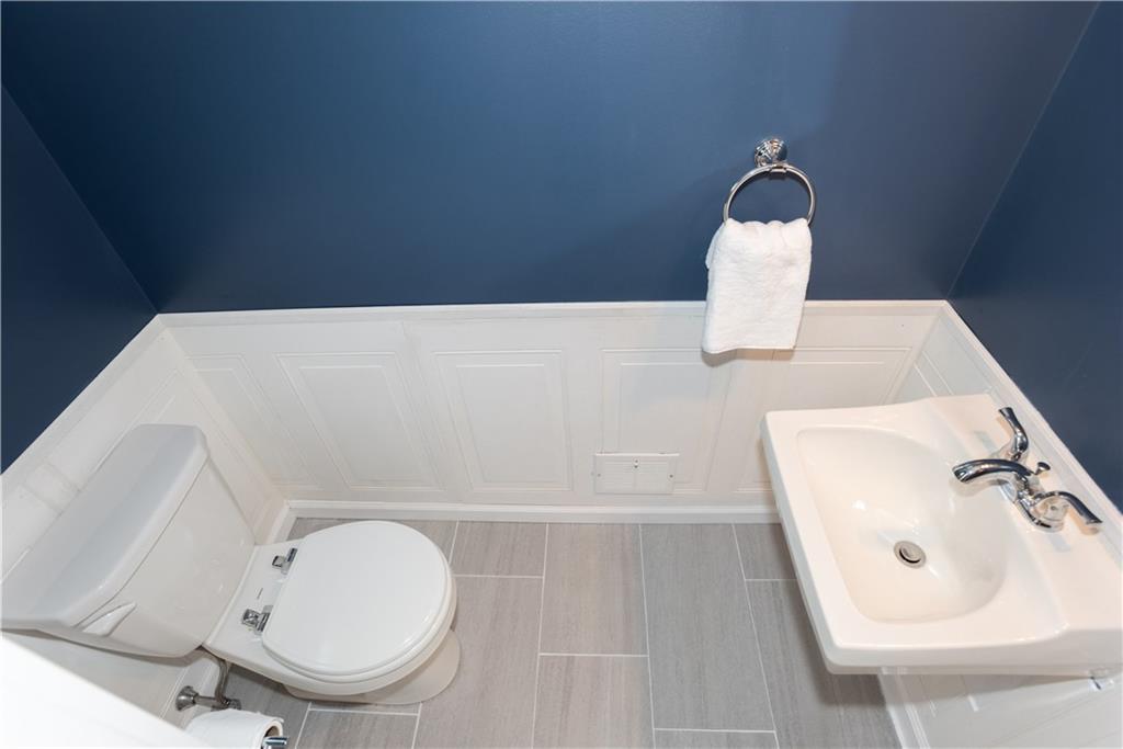 16 Highmeadow Road Pittsburgh, PA 15215 - Photo 17 of 49 Main Floor partial bathroom
